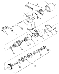Starting Motor Sport 400L (4940124012D008)