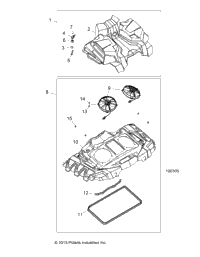 Engine, Cooling System, Fans And Shrouds
