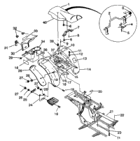 Rear Cab Assembly 4X4 350L