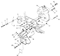 Gearcase/Brake Mounting Trail Boss
