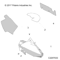 Body Panels, Thermal Shields A1701a Applies To 20152016 Sportsman 850/1000 Touring Models After Safety Recall A1701a Has Been Completed