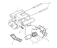Rear Brake Assembly 6X6 300