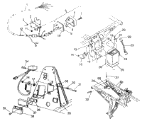 Electrical/Taillight Assembly Swedish 4X4 400L