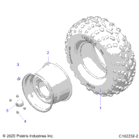 Wheels, Rear Tire