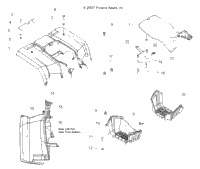 Body, Rear Cab, Seat & Footwells