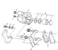 Front Brake Magnum 2X4