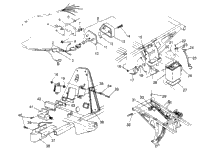 Electrical/Taillight Assembly 6X6 400L