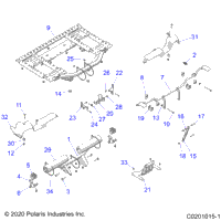 Body, Box, Rear Frame And Pivot