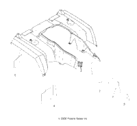 Body, Rear Cab Foil