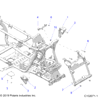 Chassis, Front Cab Supports