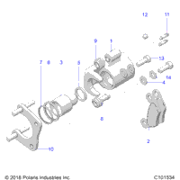 Brakes, Rear Calipers A19sep57c1