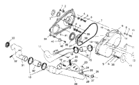 Clutch Cover Assembly 6X6 400L, U.S. W 958740, Swedish S958740 & Norwegia