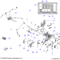 Electrical, Main Wire Harness