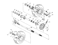 Rear Wheel Drive Assembly 2X4 350L