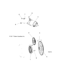 Engine, Starter Drive