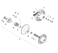 Driven Clutch A02bg50aa/Ac