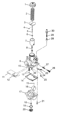 Carburetor Xplorer 300