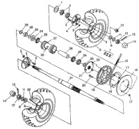 Rear Wheel Drive Xpress 300 W97ca28c & Xpress 400L
