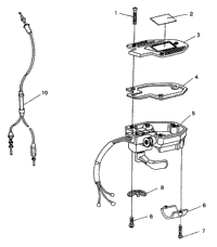 Controlsthrottle Asm./Cable Trail Boss