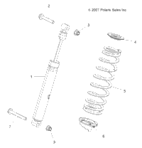 Suspension, Shock, Rear