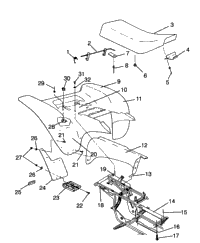 Rear Cab W968540