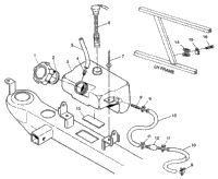 Oil Tank Assembly 6X6 350L W938739