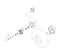 Front Hub & Front Wheel