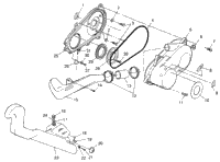 Clutch Cover Scrambler 400L