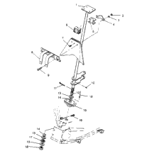Steering Post Assembly 4X4 400L
