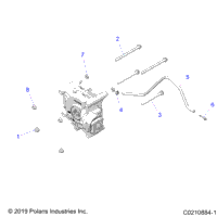Drive Train, Gearcase Mounting, Rear