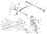 Aarm/Strut Mounting Xpress 300 W97ca28c & Xpress 400L
