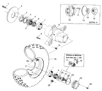 Front Wheel Xplorer 300