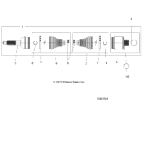Drive Train, Rear Drive Shaft