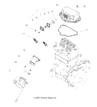 Engine, Throttle Body Mounting