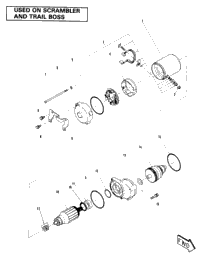 Starting Motor Assembly