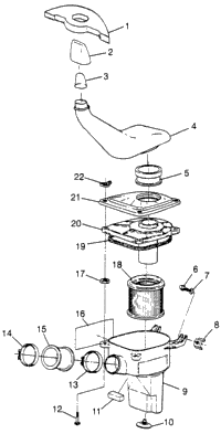 Air Box Trail Blazer W97ba25c (4940124012B002)