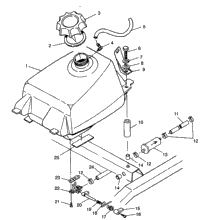 Fuel Tank Magnum 2X4