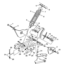 Swing Arm/Shock Mounting Trail Blazer