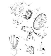 Magneto Assembly 2X4 400L