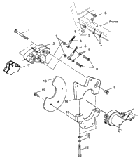 Rear Caliper Mounting