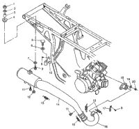 Exhaust System Xpress 300 W97ca28c & Xpress 400L