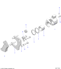 Brakes, Brake Caliper, Front