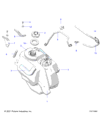 Fuel System, Fuel Tank Asm