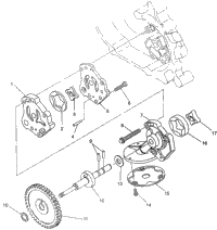 Oil Pump Magnum 4X4 & Swedish Magnum 4X4 S968144