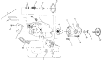 Rear Brake Assembly Trail Boss