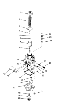 Carburetor 2X4 300