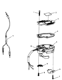 Controls Throttle Asm./Cable Magnum 2X4