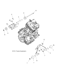 Engine, Mounting & Long Block