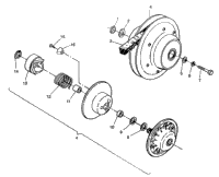 Driven Clutch Magnum 6X6 W968744 & Magnum 6X6 Swedish