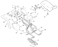 Rear Cab & Seat Assembly Xplorer 4X4